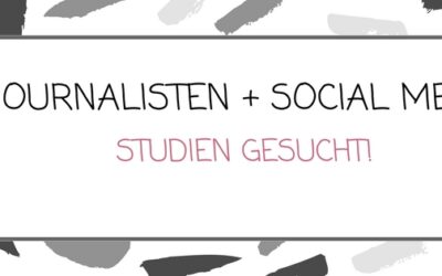 Studien-Überblick: Wie nutzen Journalisten Social Media?